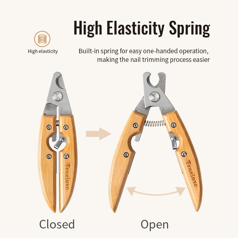 Truelove Professional Bamboo Pet Nail Clipper - immagine 4