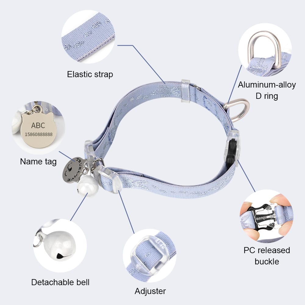 Truelove Comfort Fit Lightweight and Durable Cat Collar - immagine 2