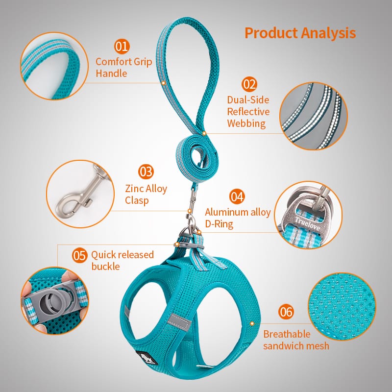 Truelove Breathable Dog Harness - immagine 2