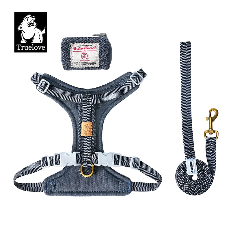 Truelove Comfort Fashionable Series Harness Leash Suit Convenient Poop Bag Dispenser