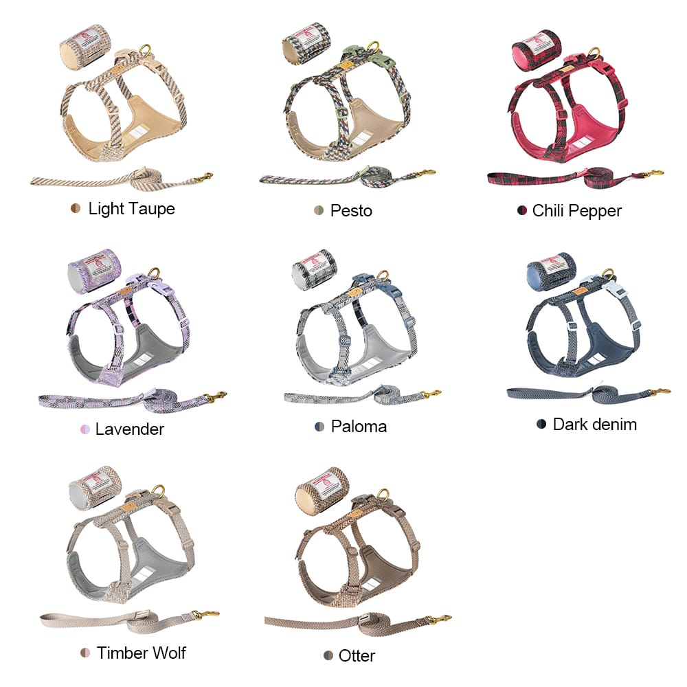 Truelove Comfort Fashionable Series Harness Leash Suit Convenient Poop Bag Dispenser - immagine 3
