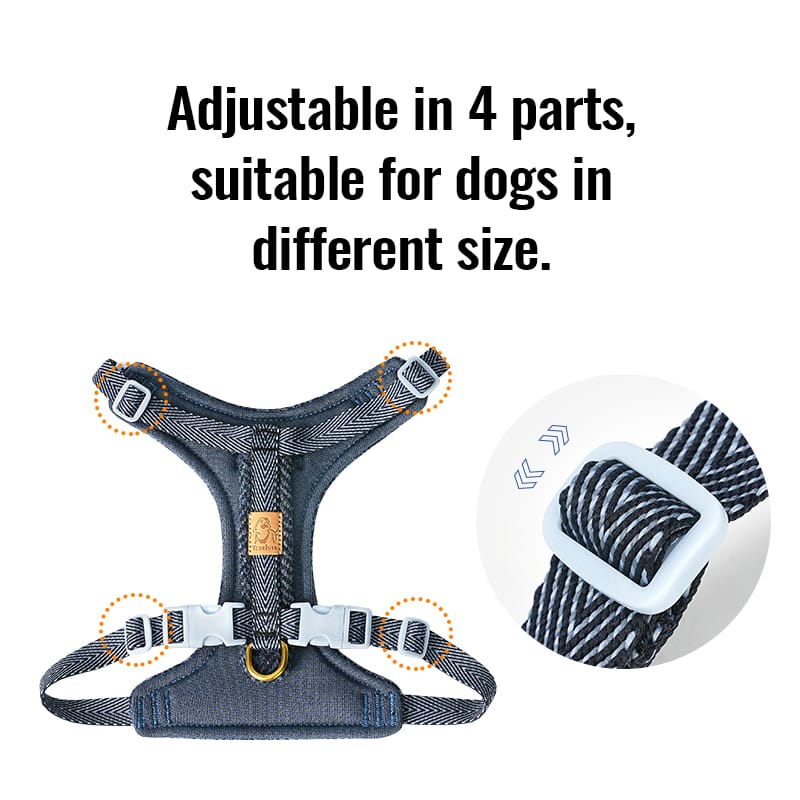 Truelove Comfort Fashionable Series Harness Leash Suit Convenient Poop Bag Dispenser - immagine 5
