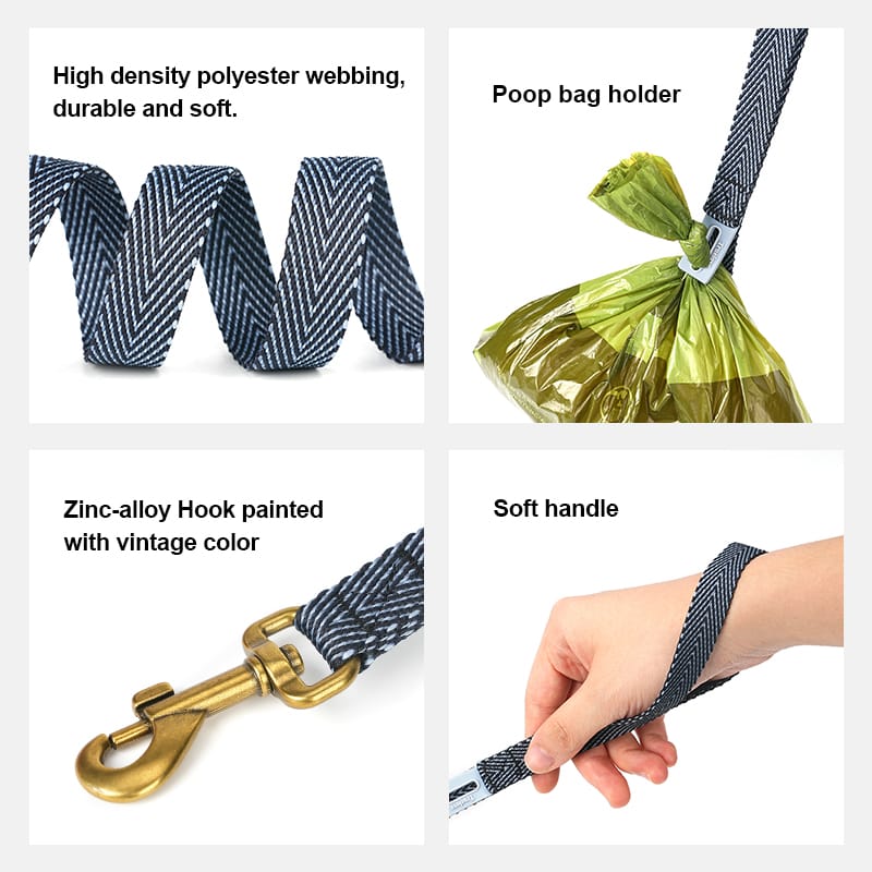 Truelove Comfort Fashionable Series Harness Leash Suit Convenient Poop Bag Dispenser - immagine 7