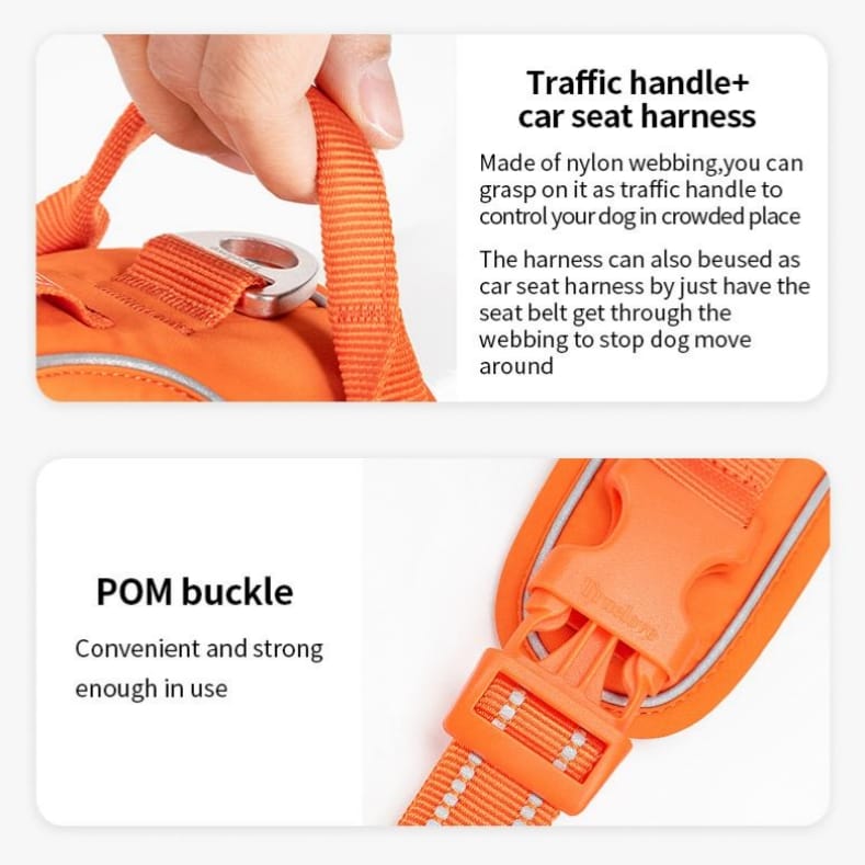 Truelove Ultra-Durable CORDURA Harness with Night Visibility - immagine 10
