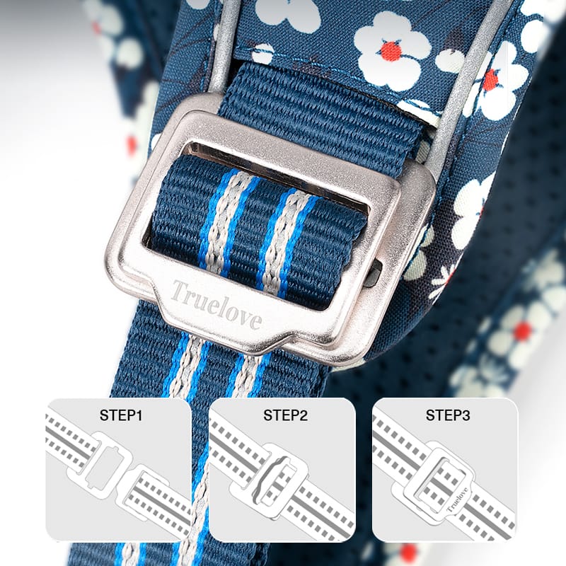 Truelove Easy On/Off Harness with Front and Back Leash Attachments - immagine 7