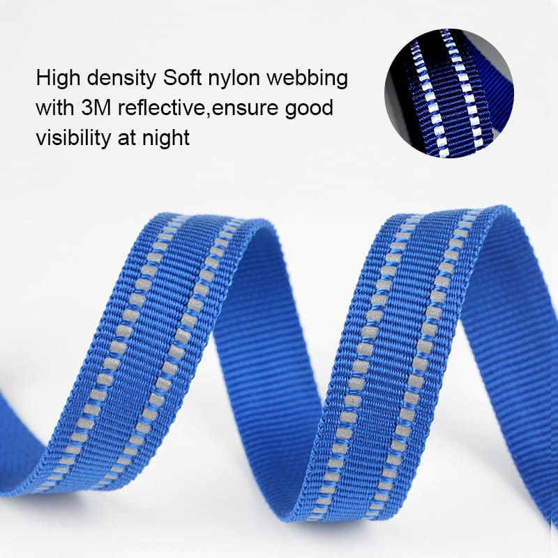 Truelove Adjustable Durable Harness with Reflective Webbing Soft Padded Harness - immagine 3