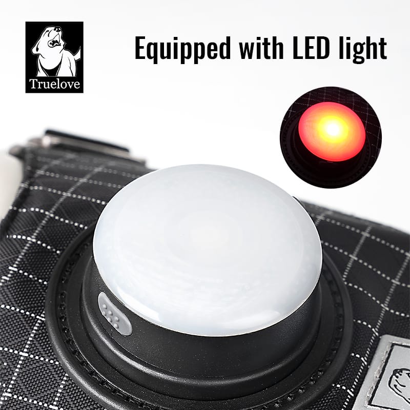 Truelove High-Tech Harness with LED Light and GPS Tracker Holder Innovative Harness - immagine 3