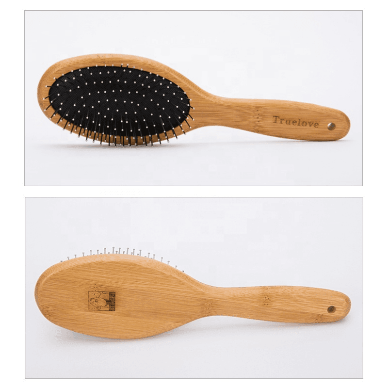 Truelove Premium Pet Grooming Comb: Bamboo Craftsmanship with Stainless Steel Precision - immagine 10