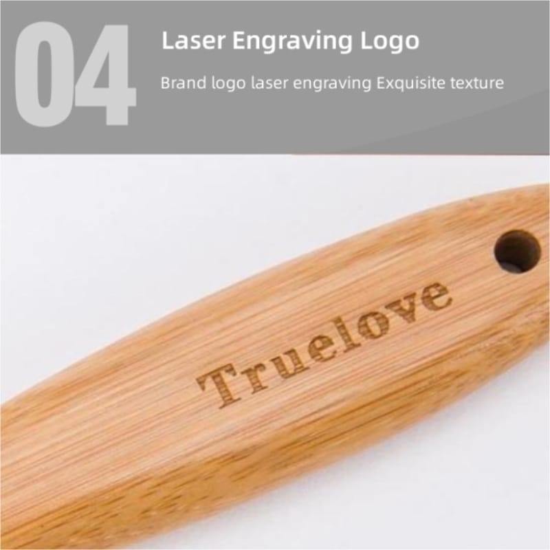 Truelove NatureTouch: Bamboo Handled Brush with Authentic Boar Bristles for Pets - immagine 7