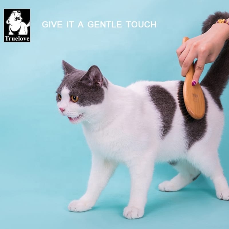 Truelove NatureTouch: Bamboo Handled Brush with Authentic Boar Bristles for Pets - immagine 9