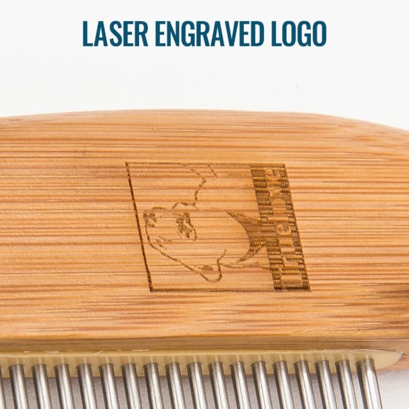 Truelove FurPerfection: Bamboo Crafted Brush with Ergonomic Comfort Handle - immagine 9