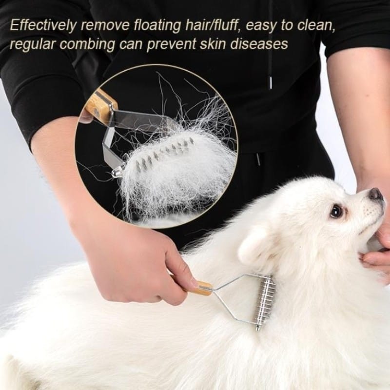 Truelove Natural Shine Bamboo Comb: Safe & Effective for Molting Hair - immagine 2