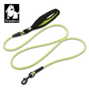 Truelove Nylon Rope Dog Leash with 3M Reflective