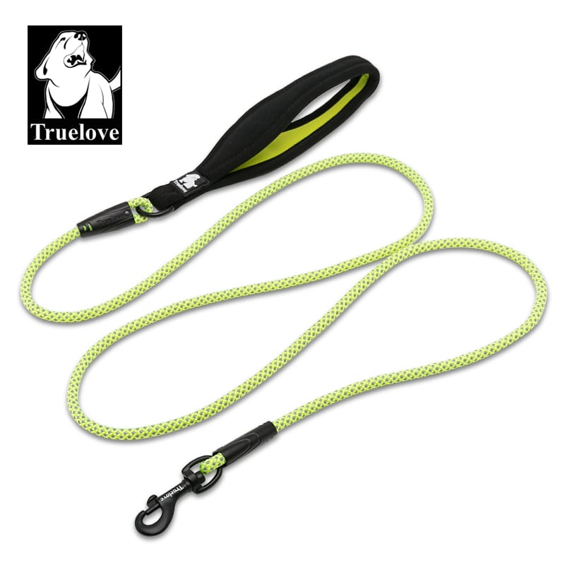 Truelove Nylon Rope Dog Leash with 3M Reflective