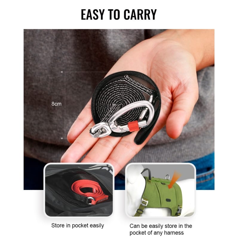 Truelove’s Reflective Lightweight Leash: Nighttime Safety, Daytime Convenience - immagine 5
