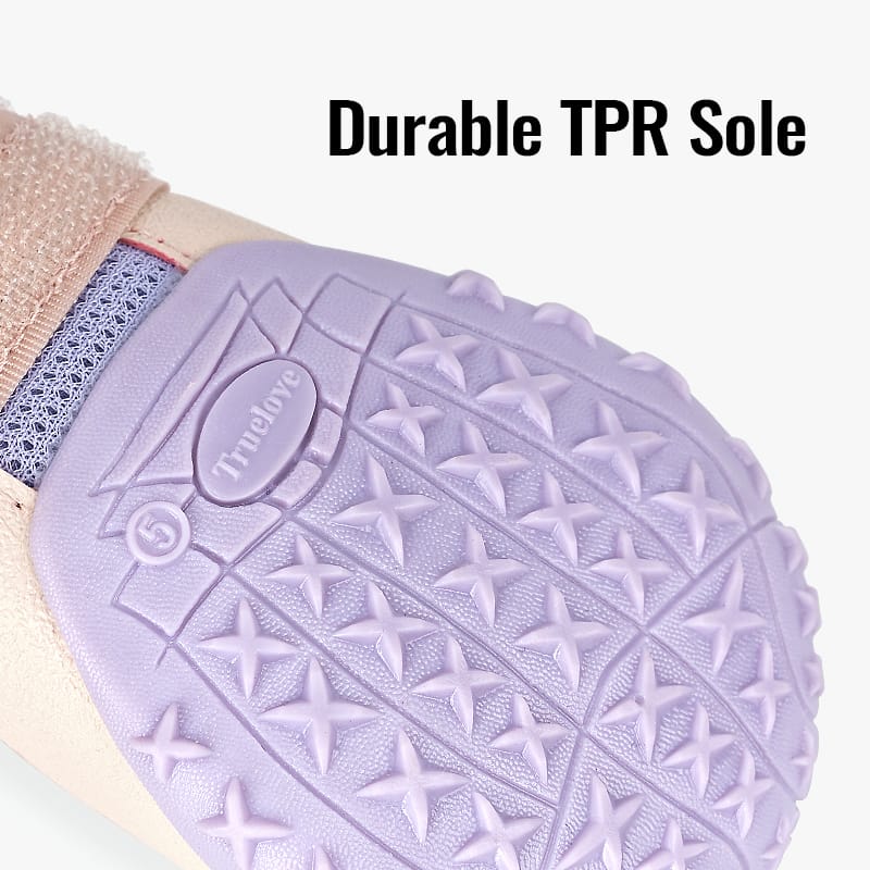 Truelove Breathable Mesh & Leather Outdoor Pet Shoes for Enhanced Paw Protection - immagine 6