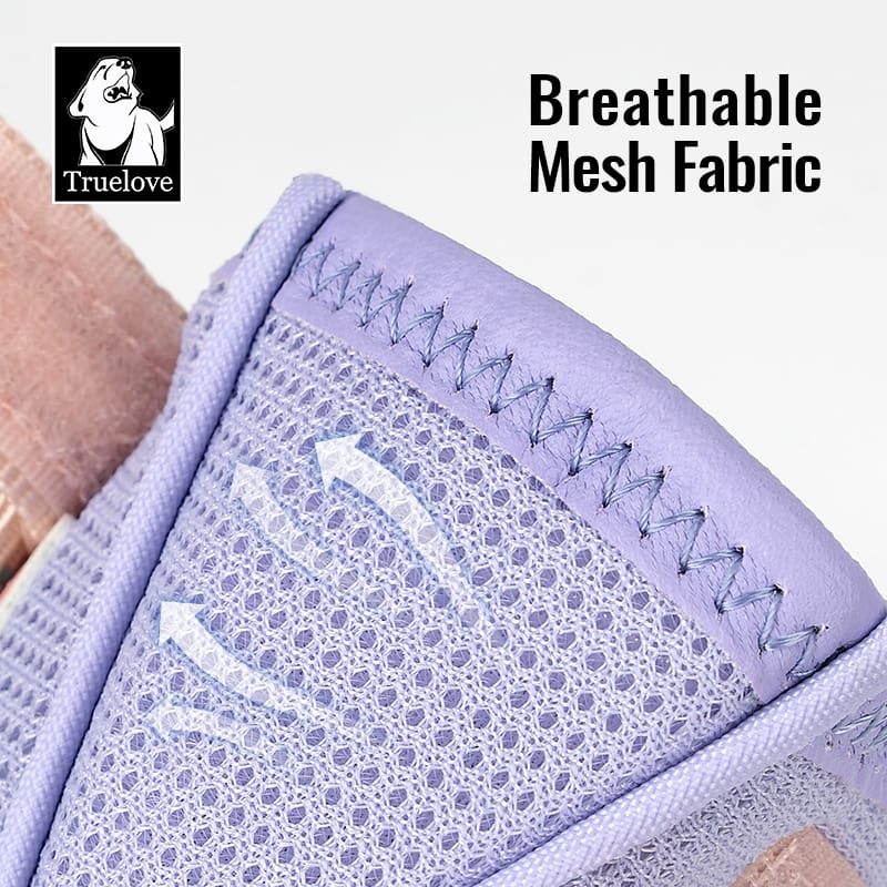 Truelove Breathable Mesh & Leather Outdoor Pet Shoes for Enhanced Paw Protection - immagine 3