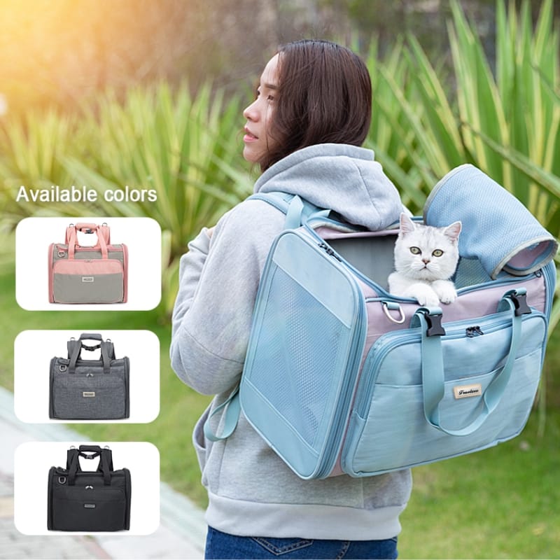 Truelove Premium 420D Polyester Water-Resistant Pet Outdoor Carrier - immagine 6