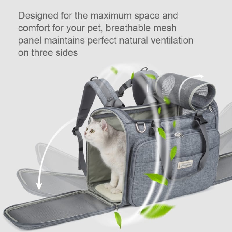 Truelove Premium 420D Polyester Water-Resistant Pet Outdoor Carrier - immagine 8