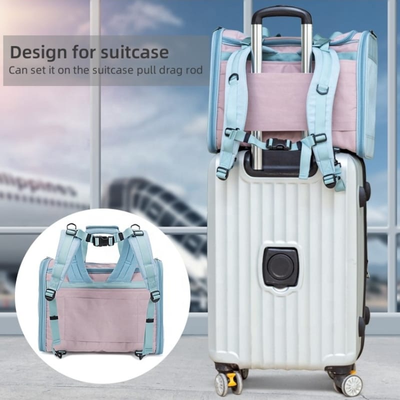 Truelove Premium 420D Polyester Water-Resistant Pet Outdoor Carrier - immagine 4