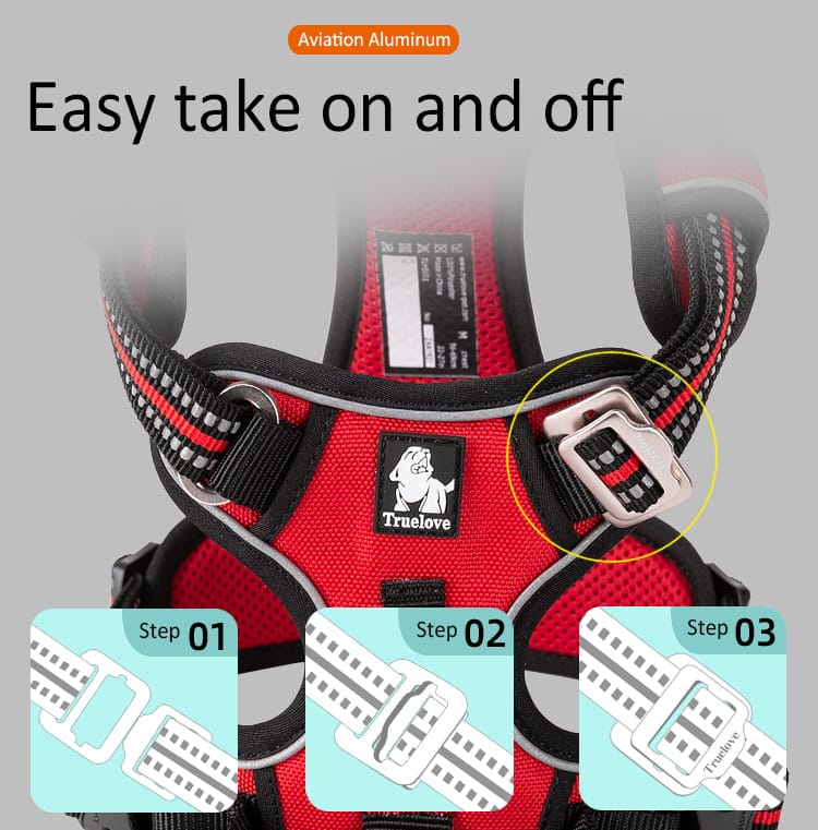 Truelove No Pull Pet Harness - immagine 3